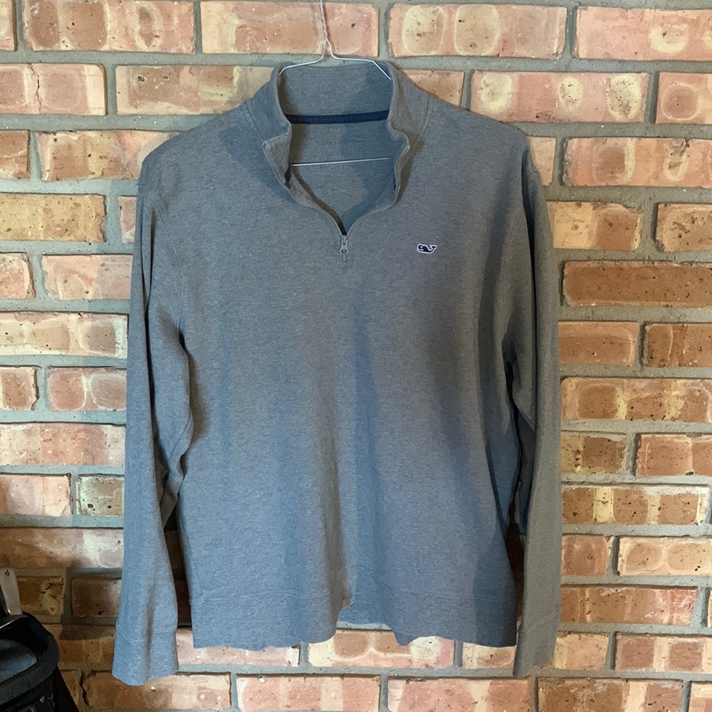 Vineyard Vines Quarter Zip Size Large